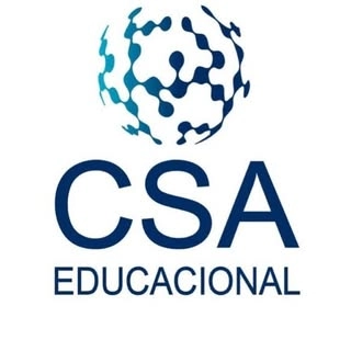 Logotipo da empresa CSA EDUCACIONAL