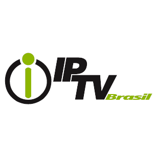 Logotipo da empresa IP TV. BRASIL