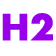 Logotipo da empresa H2Com