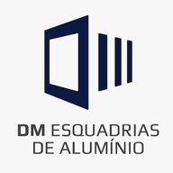 Logotipo da empresa D.M ESQUADRIAS DE ALUMINIO
