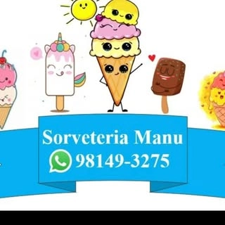 Logotipo da empresa SORVETERIA MANU