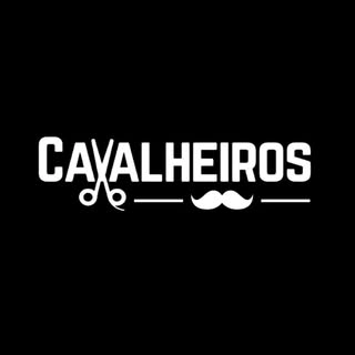 Logotipo da empresa Barbearia Cavalheiros
