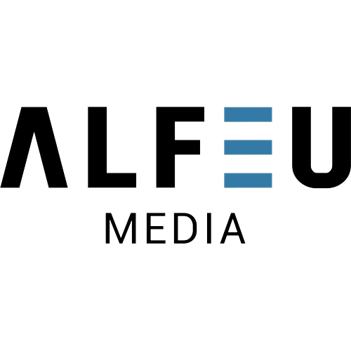 Logotipo da empresa ALFEU MEDIA
