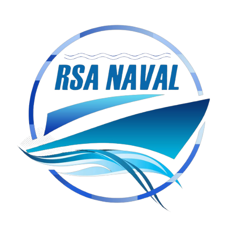Logotipo da empresa RSA NAVAL