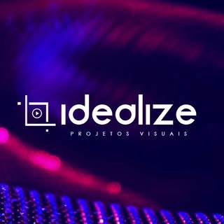 Logotipo da empresa IDEALIZE PROJETOS VISUAIS