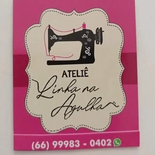 Logotipo da empresa ATELIE LINHA NA AGULHA