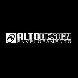 Logotipo da empresa ALTO DESIGN ENVELOPAMENTO