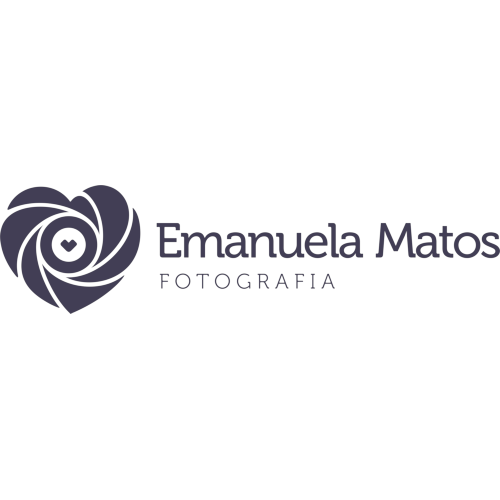 Logotipo da empresa EMANUELA MATOS FOTOGRAFIA