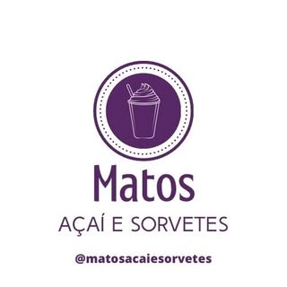 Logotipo da empresa MATOS ACAI E SORVETES