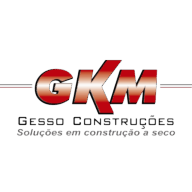 Logotipo da empresa GKM GESSO CONSTRUCOES LTDA