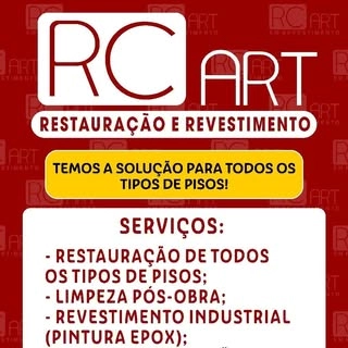 Logotipo da empresa RC ART EM REVESTIMENTO