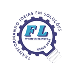 Logotipo da empresa FL - PROJETOS MECNICOS