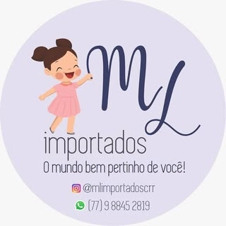 Logotipo da empresa ML IMPORTADOS