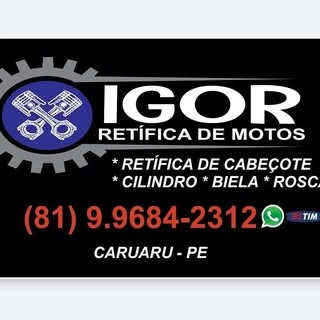 Logotipo da empresa IGOR RETIFICA DE MOTOS