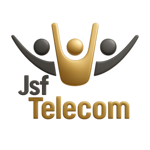 Logotipo da empresa JSF TELECOM