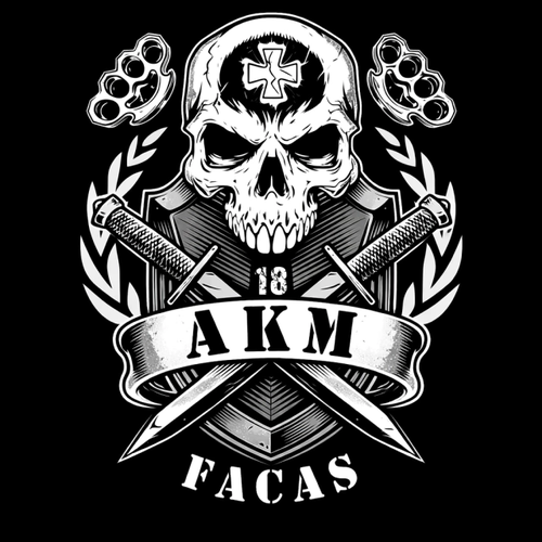 Logotipo da empresa AKM FACAS E ARTIGOS DE PESCA E CAMPING