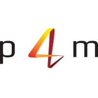 Logotipo da empresa P4M