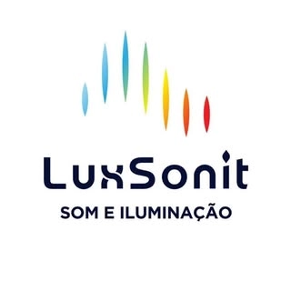 Logotipo da empresa LUXSONIT SOM E LUZ