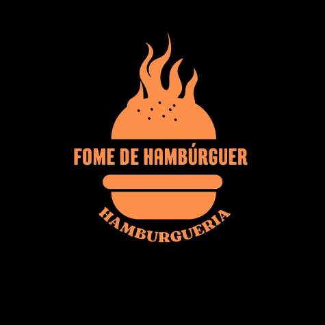 Logotipo da empresa FOME DE HAMBURGUER