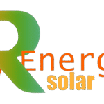 Logotipo da empresa R ENERGIA SOLAR