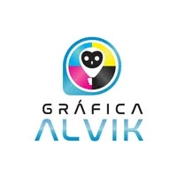 Logotipo da empresa GRAFICA ALVIK