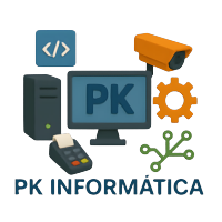 Logotipo da empresa PK INFORMATICA