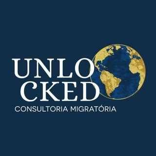 Logotipo da empresa UNLOCKED CONSULTORIA MIGRATORIA