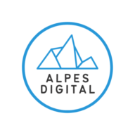Logotipo da empresa ALPES DIGITAL