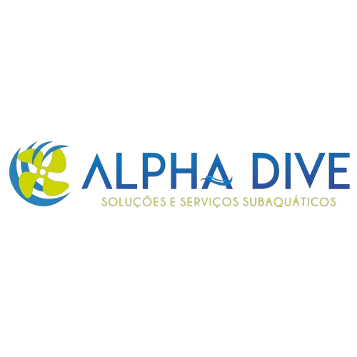 Logotipo da empresa ALPHA DIVE