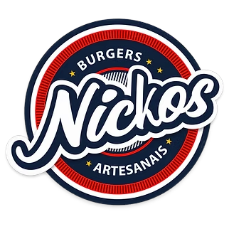 Logotipo da empresa NICKOS BURGER