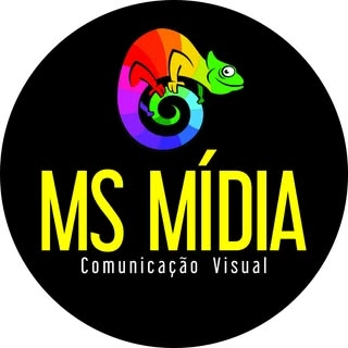 Logotipo da empresa MS MIDIA COMUNICACAO VISUAL
