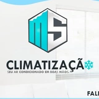 Logotipo da empresa M.S CLIMATIZACAO