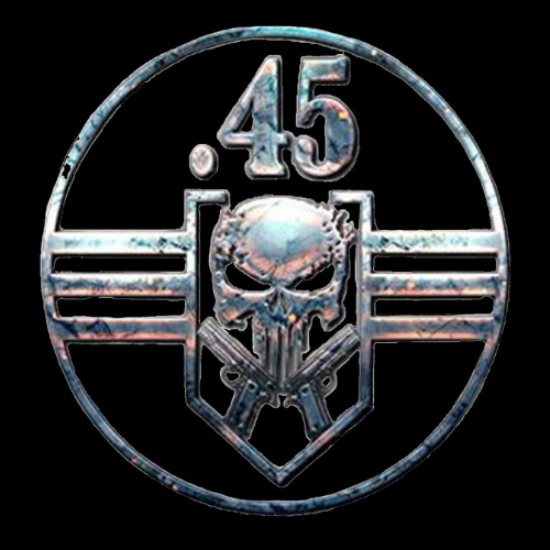 Logotipo da empresa CLUBE DE TIRO E CACA .45