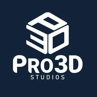 Logotipo da empresa PRO3D STUDIOS