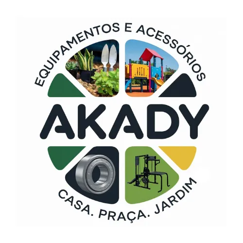 Logotipo da empresa AKADY - CASA, PRACA E JARDIM