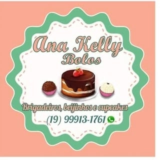 Logotipo da empresa ANA KELLY BOLOS
