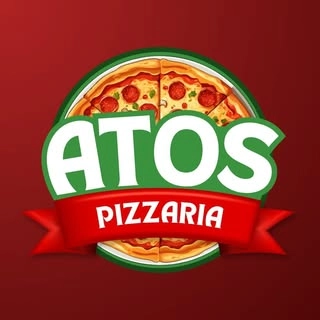 Logotipo da empresa ATOS PIZZARIA