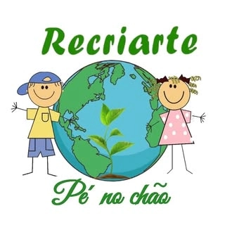Logotipo da empresa RECRIARTE PE NO CHAO