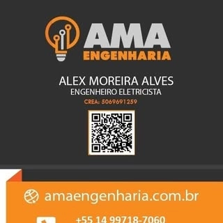 Logotipo da empresa A.M.A ENGENHARIA