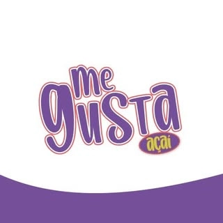 Logotipo da empresa ME GUSTA ACAI