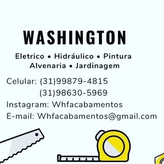Logotipo da empresa WASHINGTON ACABAMENTOS