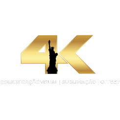 Logotipo da empresa 4K COMUNICACAO VISUAL