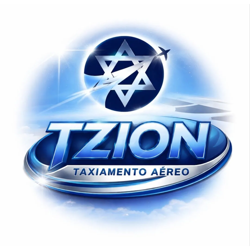 Logotipo da empresa TZION TAXI AEREO