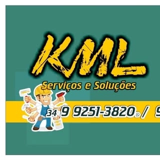 Logotipo da empresa CONSTRUTORA KML SERVICOS E SOLUCOES
