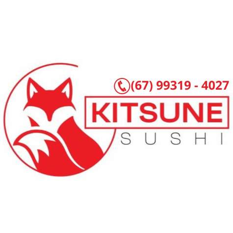 Logotipo da empresa KITSUNE SUSHI