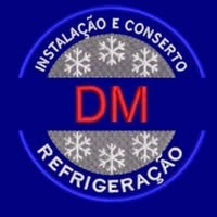 Logotipo da empresa DM REFRIGERACAO