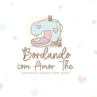 Logotipo da empresa BORDANDO COM AMOR