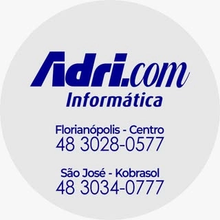 Logotipo da empresa ADRI.COM COMERCIO DE INFORMATICA