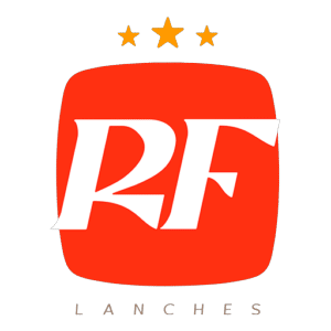 Logotipo da empresa R F SALGADERIA