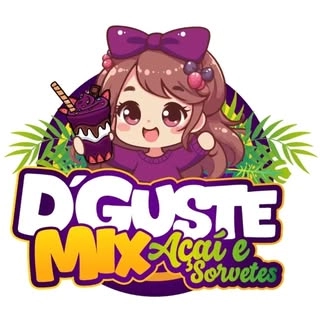 Logotipo da empresa DGUSTEMIX SORVETES E ACAI